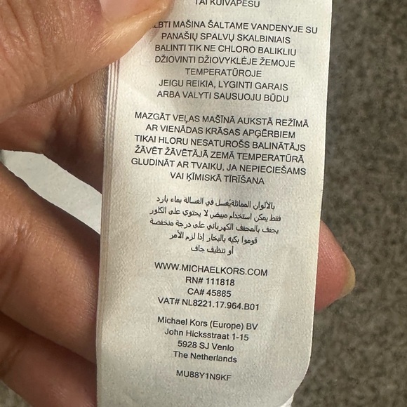 Michael kors black and white tiered maxi dress size medium - Picture 9 of 13